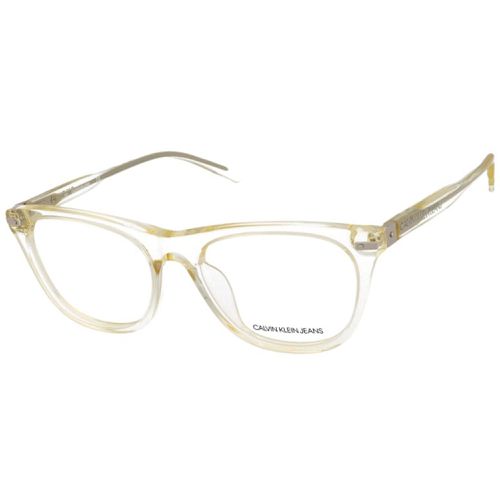 Women's Eyeglasses - Crystal Light Yellow Frame / CKJ19525 740 - Calvin Klein Jeans - Modalova