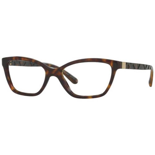 Women's Eyeglasses - Dark Havana Plastic Cat Eye / 0BE2221 3002 - BURBERRY - Modalova