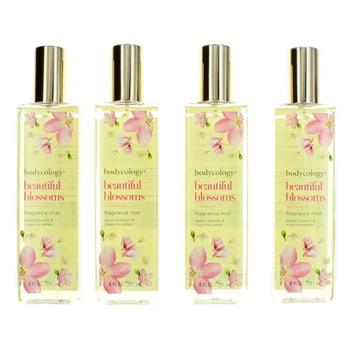 Beautiful Blossoms by , 4 Pack 8 oz Fragrance Mist for Women - Bodycology - Modalova