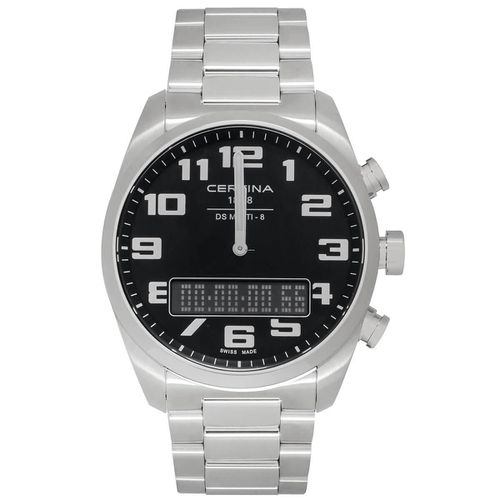 Men's Quartz Watch - DS Multi-8 Ana-Digi Dial Bracelet / C020.419.11.052.01 - Certina - Modalova