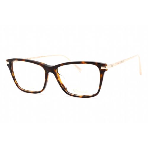 Men's Eyeglasses - Full Rim Tortoise Plastic Rectangular Frame / VCH299N 0722 - Chopard - Modalova