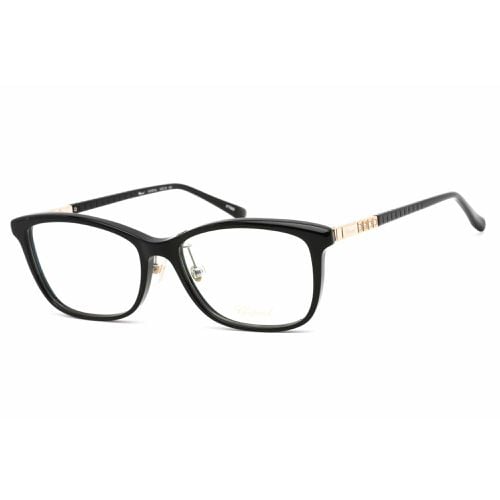 Women's Eyeglasses - Black Rectangular Frame Clear Demo Lens / VCHD10J 0700 - Chopard - Modalova