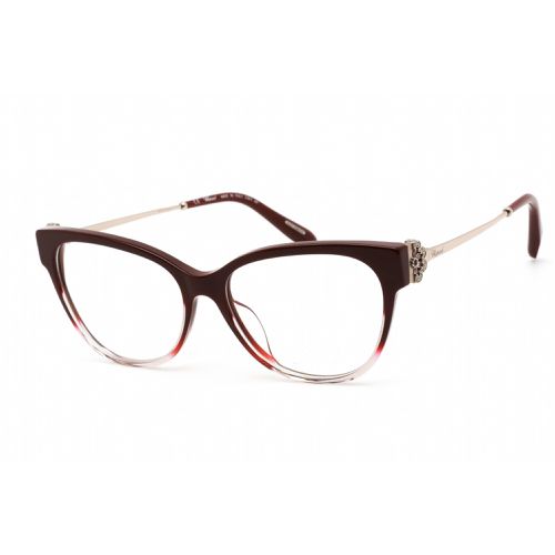 Women's Eyeglasses - Shiny Red Gradient and Light Pink Frame / VCH325S 0AQ8 - Chopard - Modalova