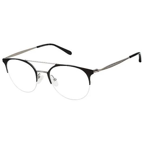 Men's Eyeglasses - Demo Lens Black/Gunmetal Round Metal Frame / CU1002H C02 - Champion - Modalova