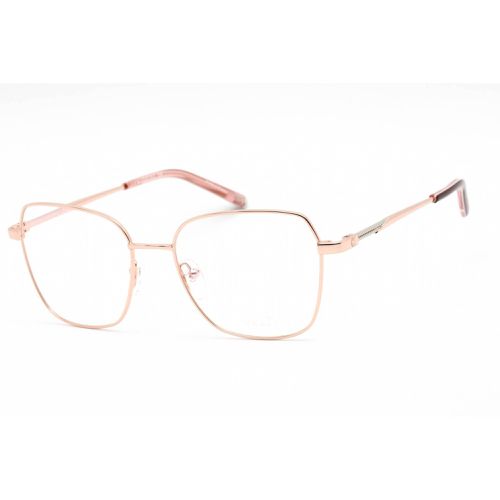 Men's Eyeglasses - Shiny Pink/Gold/Burgundy Metal Cat Eye Frame / PC71028 C03 - Charriol - Modalova