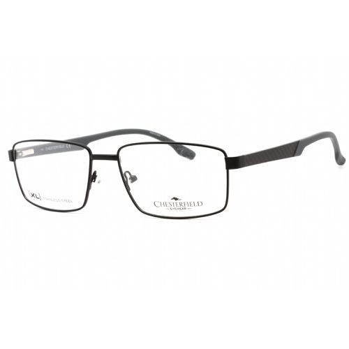 Men's Eyeglasses - Matte Black Metal Rectangular Frame / CH 83XL 0003 00 - Chesterfield - Modalova