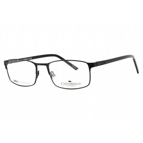 Men's Eyeglasses - Matte Black Metal Rectangular Frame / CH 85XL 0003 00 - Chesterfield - Modalova