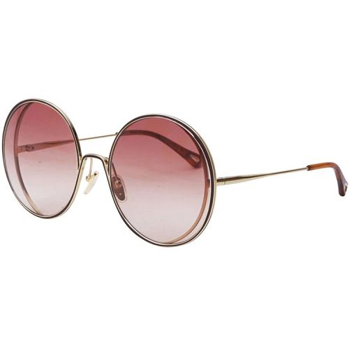 Women's Sunglasses - Full Rim Frame Brown Gradient Lens / CH0037S-30009777005 - Chloe - Modalova