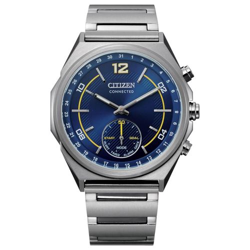 Men's Bluetooth Watch - Connected Blue Dial Bracelet / CX0000-55L - Citizen - Modalova