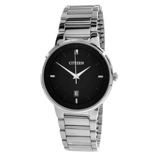 Men's Bracelet Watch - Quartz Black Dial Stainless Steel / BI5010-59E - Citizen - Modalova