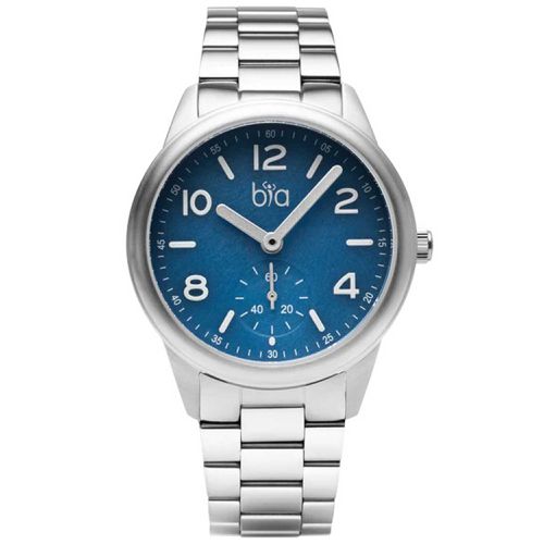 Women's Quartz Watch - Suffragette Blue Dial Stainless Steel Bracelet / B1003 - BIA - Modalova