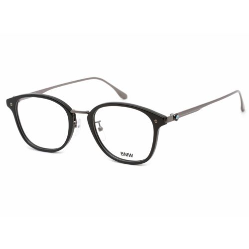 Men's Eyeglasses - Shiny Black Plastic Full Rim Frame Clear Lens / BW5013 001 - BMW - Modalova