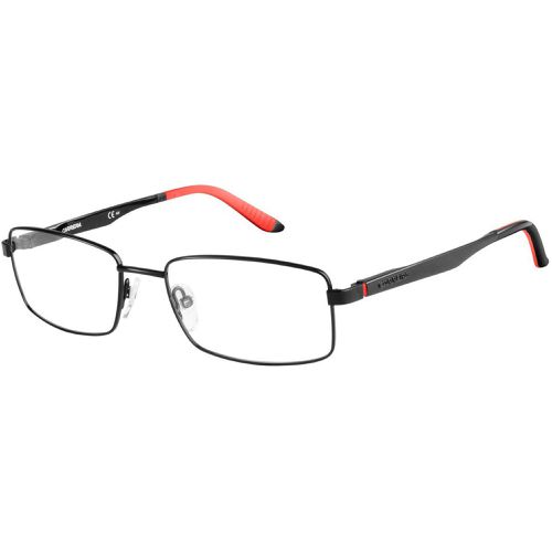 Men's Eyeglasses - Shiny Black Rectangular Shaped Frame / Ca 8812 0006 00 - Carrera - Modalova