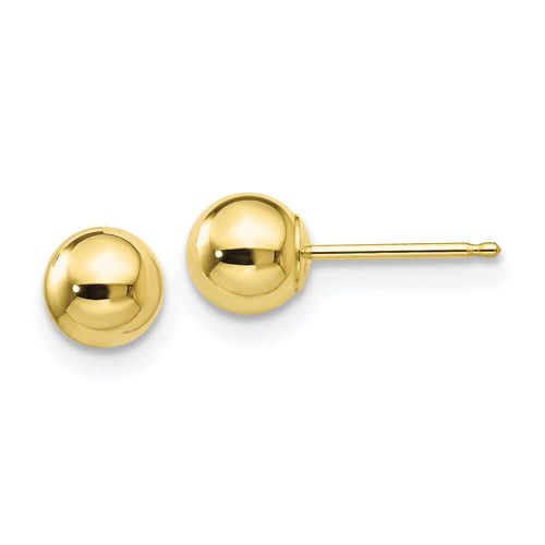 K Polished 5mm Ball Post Earrings - Jewelry - Modalova
