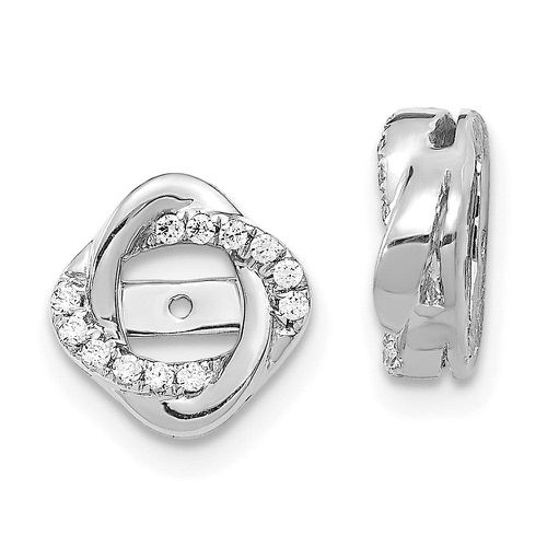 K White Gold Diamond Jacket Earring - Jewelry - Modalova