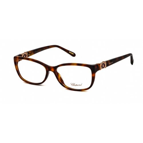 Women's Eyeglasses - Full Rim Dark Havana Rectangular Frame / VCH226S 0752 - Chopard - Modalova