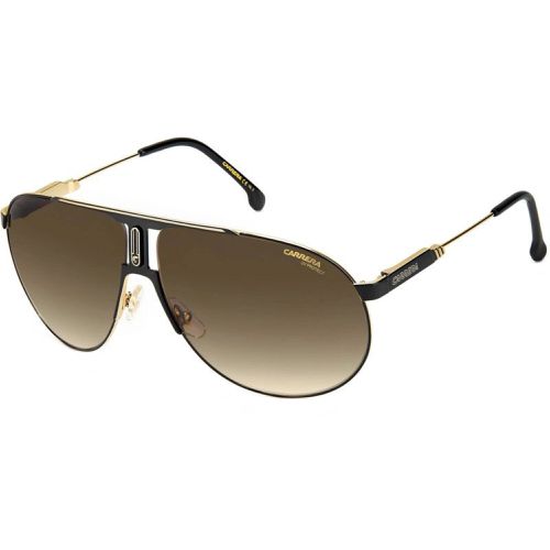 Unisex Sunglasses - Matte Black Frame Grey Bronze Sp Lens / PANAMERIKA65 3 - Carrera - Modalova