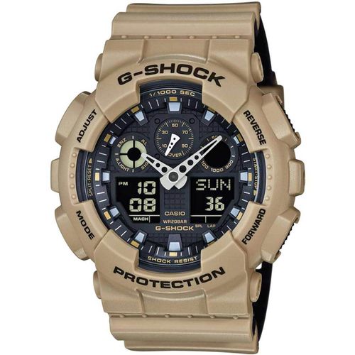 Men's Quartz Watch - G-Shock Analog Digital Strap Shock Resistant / GA100L-8A - Casio - Modalova