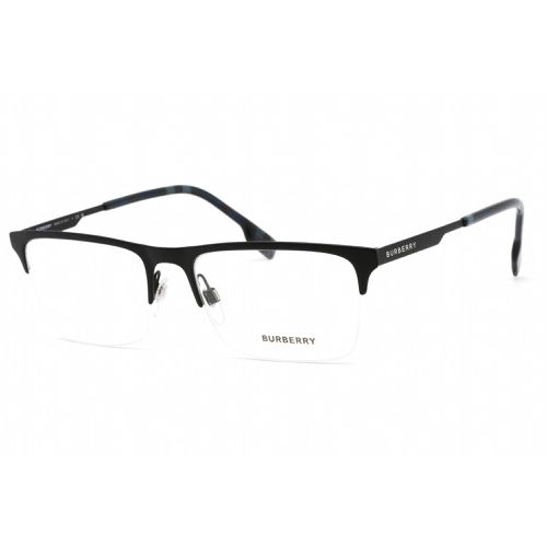 Men's Eyeglasses - Matte Blue Metal and Plastic Rectangular / 0BE1344 1333 - BURBERRY - Modalova