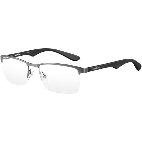 Men's Eyeglasses - Dark Ruthenium and Black Rectangular / Ca 6623 0XVD 00 - Carrera - Modalova