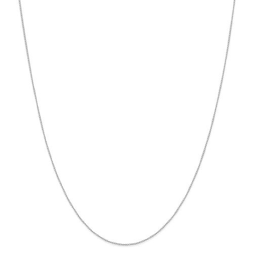 K White Gold Carded Curb Chain - Jewelry - Modalova