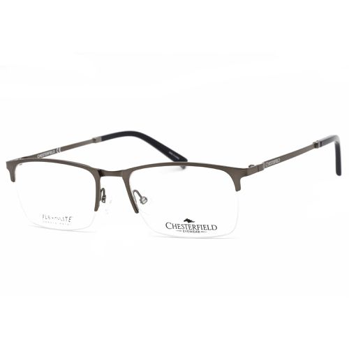 Women's Eyeglasses - Silver Half Rim Metal Frame, 55 mm / CH 893 0YB7 00 - Chesterfield - Modalova