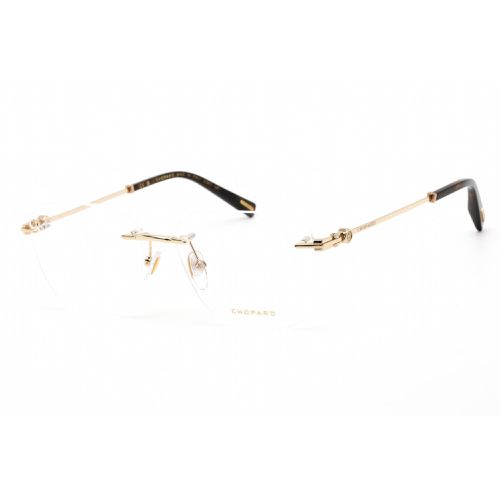 Men's Eyeglasses - Rimless Shiny Total Rose Gold Rectangular / VCHG40 0300 - Chopard - Modalova