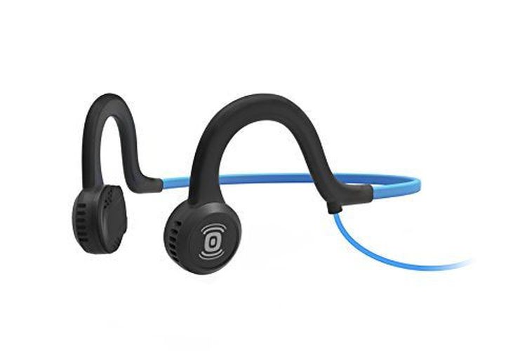 AS401OB Sportz Titanium Open Ear Wired Ocean Blue Bone Conduction Headphone - AfterShokz - Modalova