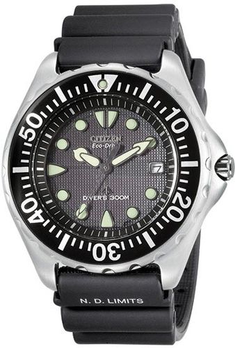 BN0000-04H Men's Professional Diver Rubber Strap Watch - Citizen - Modalova