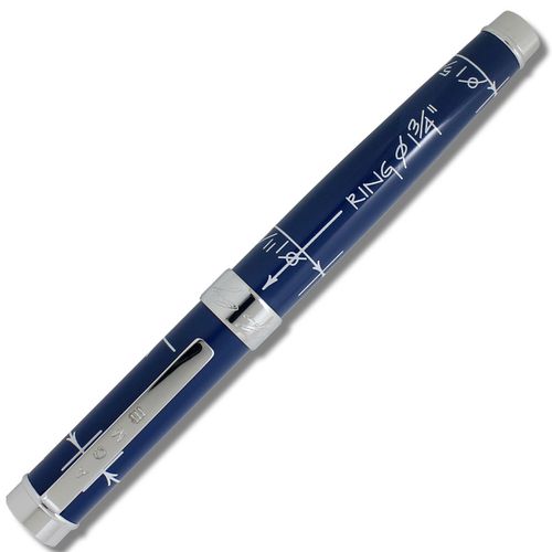 Fountain Pen - Blueprint Blue and Silver / PCB01F - ACME - Modalova