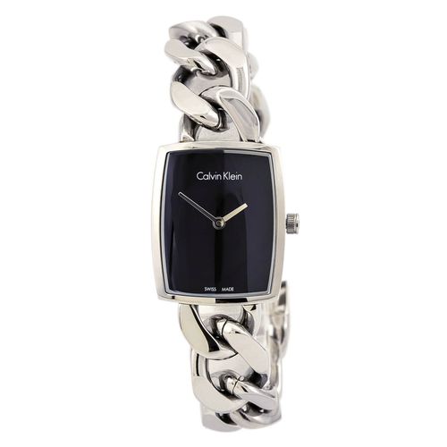 K5D2S121 Women's Amaze Black Dial Swiss Watch - Calvin Klein - Modalova