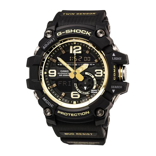 Men's World Time Watch - G-Shock Dive Ana-Digital Black Dial / GG1000GB-1A - Casio - Modalova