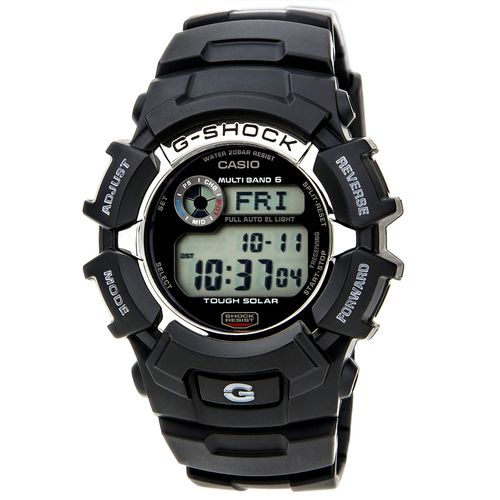 GW2310-1 Men's G-Shock Digital Dial Black Resin World Timers Watch - Casio - Modalova