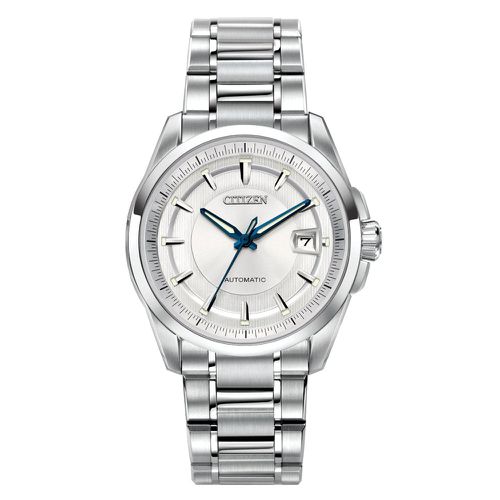 Men's Automatic Watch - Signature Grand Classic Silver Dial / NB0040-58A - Citizen - Modalova