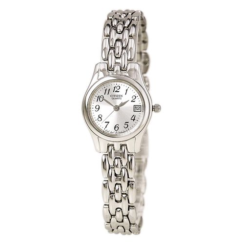EU2650-53A Women's Dress Silver Dial Stainless Steel Bracelet Quartz Watch - Citizen - Modalova