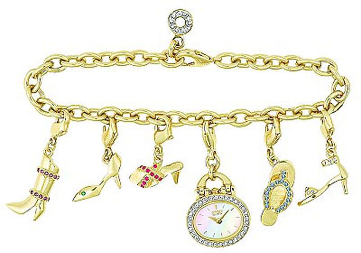 Gold Charm Bracelet Watch EG2442-60D - Citizen - Modalova