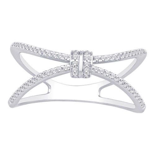 K White Gold 1/5 Ct.Tw. Diamond Fashion Ring - Star Significance - Modalova
