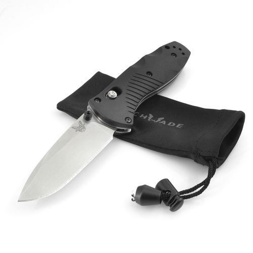 Folding Knife - Mini Barrage with Black Valox Handle / 585 - Benchmade - Modalova