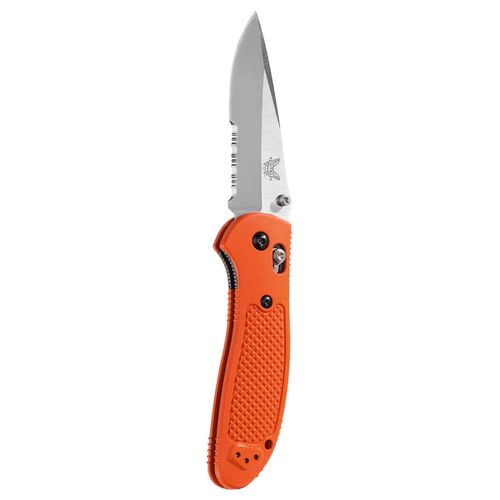 Folding Knife - Griptilian Serrated Blade with Orange Handle / 551S-ORG - Benchmade - Modalova