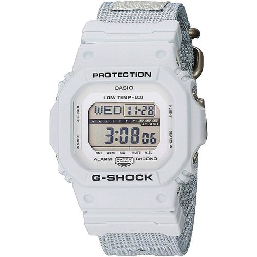 Men's Digital Watch - G-Shock G-Lide White Fabric Strap / GLS5600CL-7 - Casio - Modalova