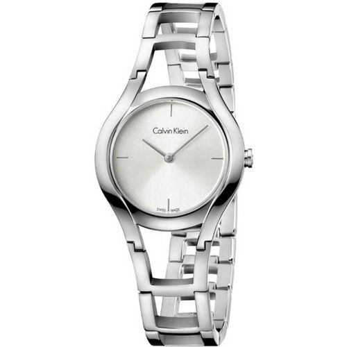 Women's Quartz Watch - Class Silver Tone Dial Bracelet / K6R23126 - Calvin Klein - Modalova