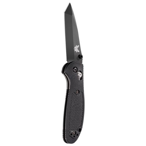 Folding Knife - Mini Griptilian Tanto Black Blade with Black Handle / 557BK - Benchmade - Modalova