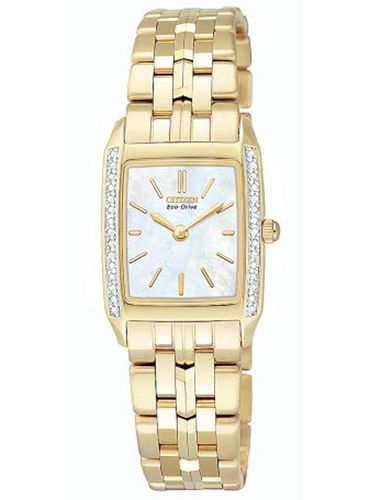EG3112-51D Women's Stilleto Gold Plated Diamond Watch - Citizen - Modalova