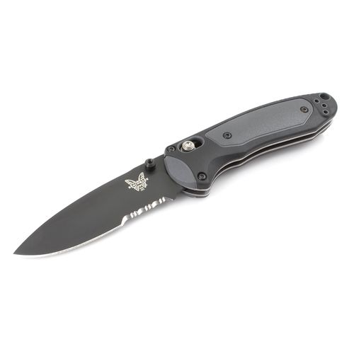 Folding Knife - Mini Boost Black Serrated Blade / 595SBK - Benchmade - Modalova