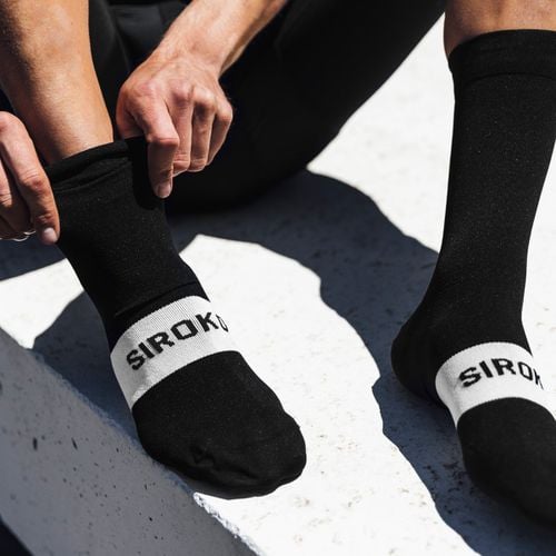 Calcetines de Ciclismo S1 Black Kapelmuur - SIROKO - Modalova