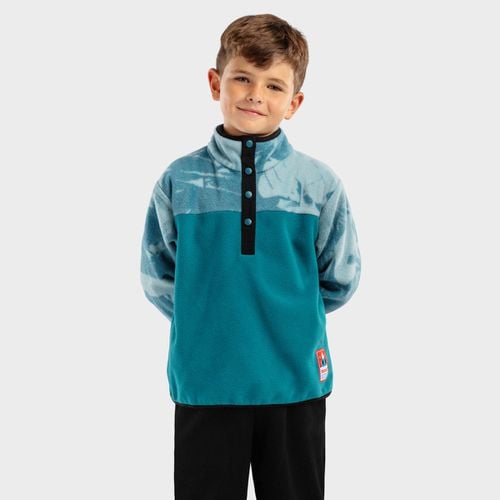 Jersey Polar Half Snap para Niños Jumbo - SIROKO - Modalova