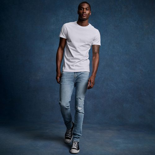 Men's Vintage Skinny Jeans Blue / Shotwell Blue - Size: 31/30 - Superdry - Modalova