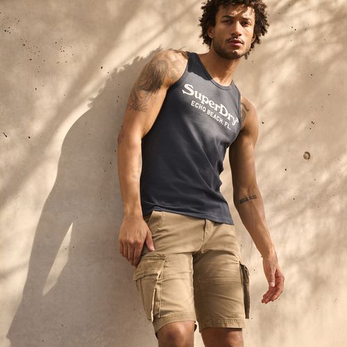 Men's Core Cargo Short Khaki / Tan Khaki - Size: 36 - Superdry - Modalova