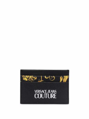 Leather Card Holder - Versace Jeans Couture - Modalova