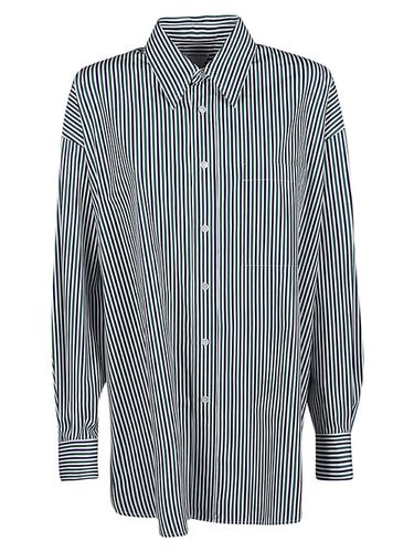 Striped Cotton Shirt - Bottega Veneta - Modalova